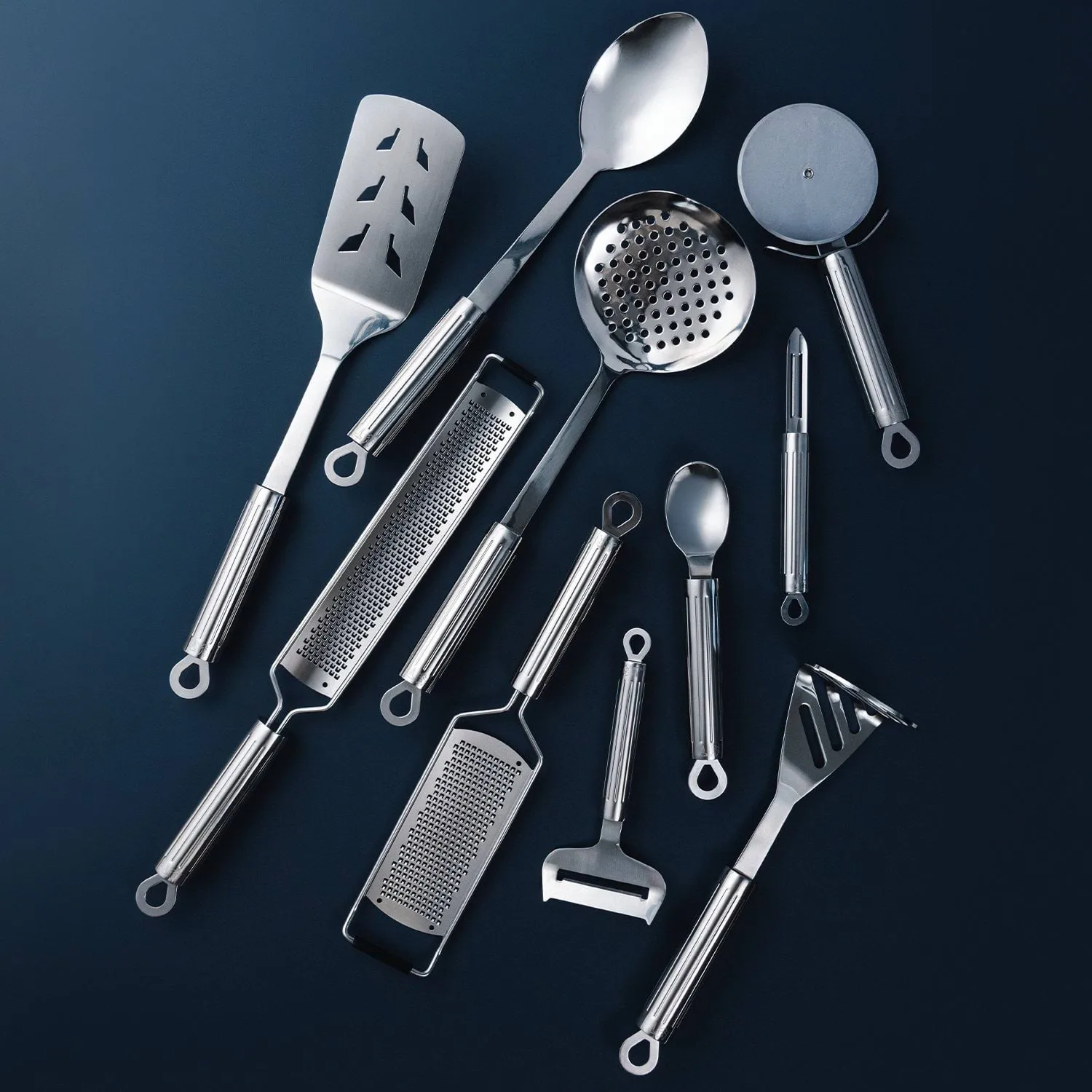 Glima tillbehörsset, Silver, 10 delar Vargen & Thor