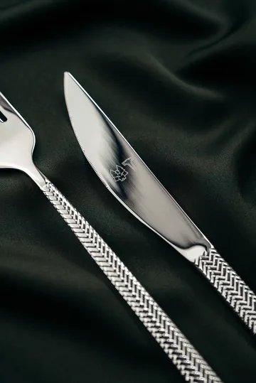 Glöd bestickset 16 delar - Fiskbensmöntrat - Vargen & Thor