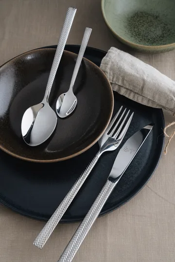 Glöd bestickset 16 delar - Fiskbensmöntrat - Vargen & Thor