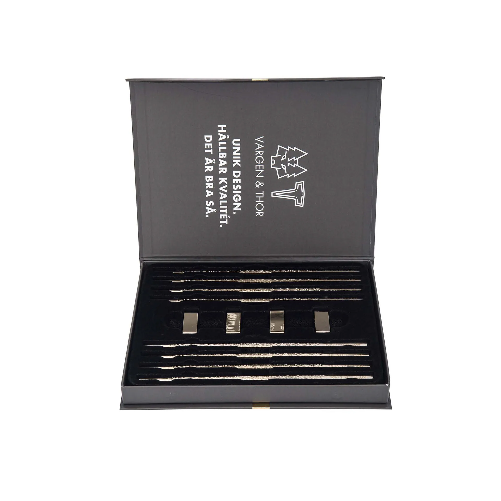 Kito Chopsticks ätpinnar 4-pack, Cava Vargen & Thor