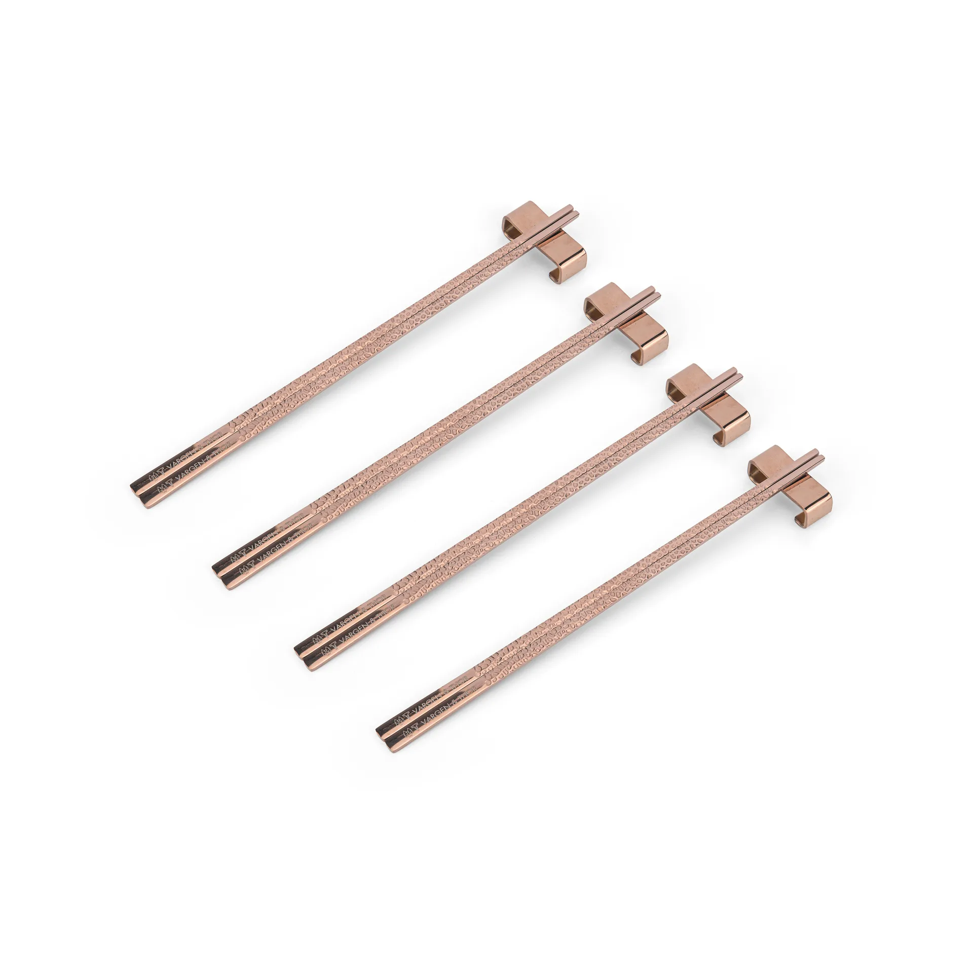 Kito Chopsticks ätpinnar 4-pack, Koppar Vargen & Thor