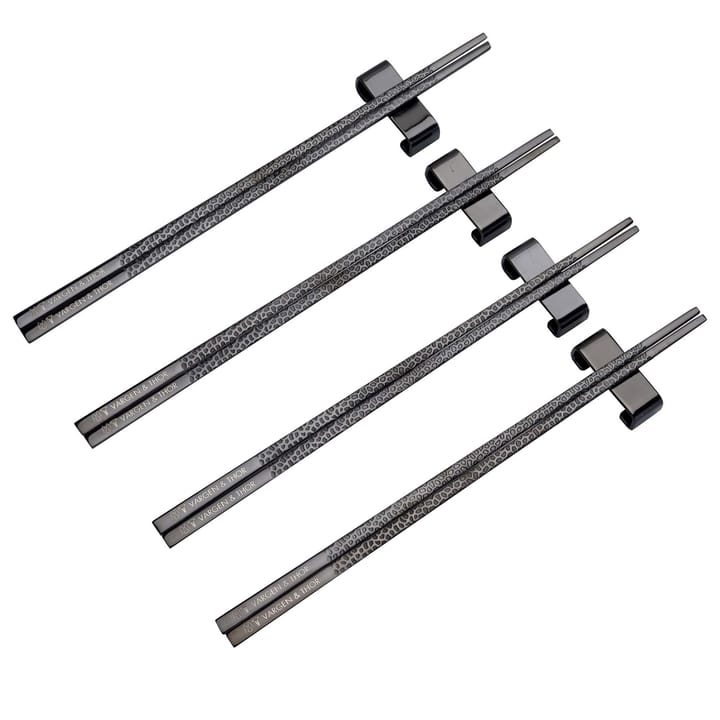 Kito Chopsticks ätpinnar 4-pack - Svart - Vargen & Thor