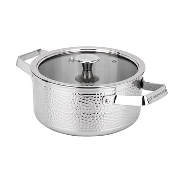 Kroma Bark gryta - Polerat stål, 2,8 L - Vargen & Thor