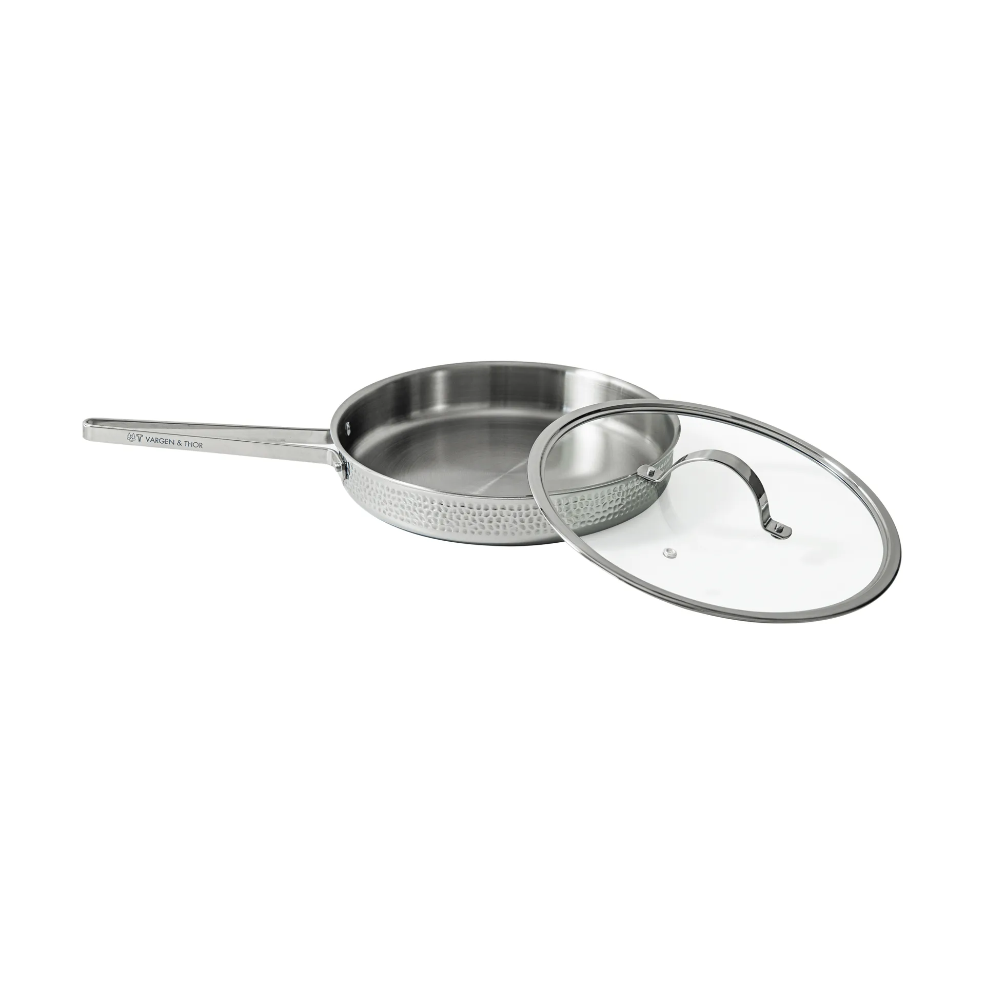 Kroma Modell M1K traktörspanna, Polerat stål, Ø28 cm Vargen & Thor