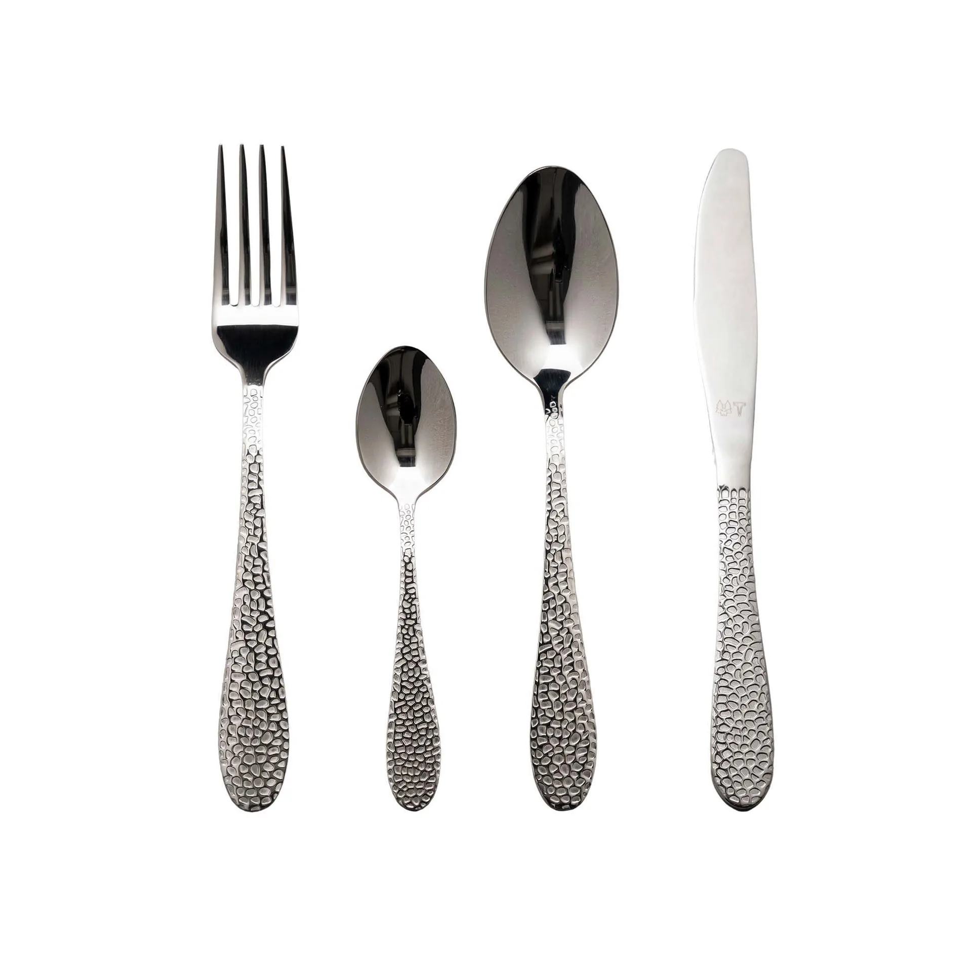 Vargen & Thor bestickset 16 delar, Gråfot, silver Vargen & Thor