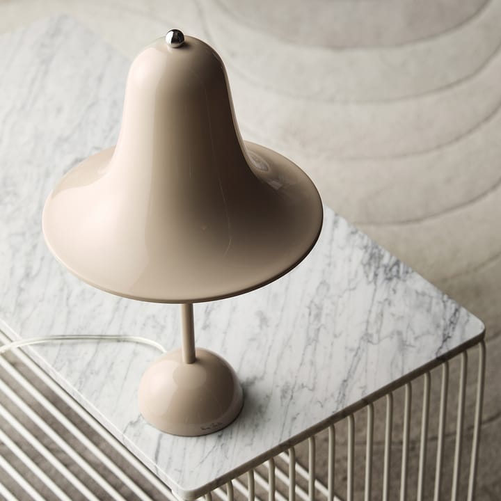 Pantop bordslampa Ø23 cm, Grey sand Verpan