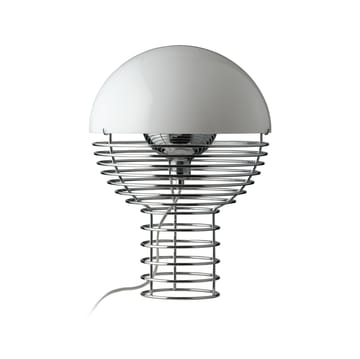 Wire bordslampa Ø30 cm - Chrome-white - Verpan