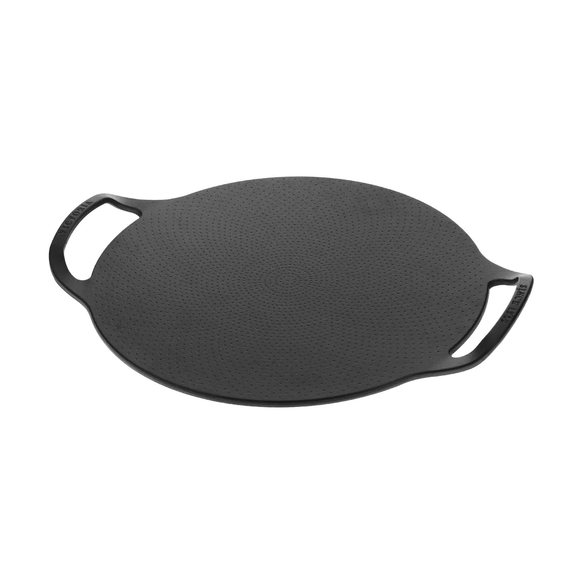 Victora pizza pan gjutjärn två handtag enameled, Ø38 cm Victoria