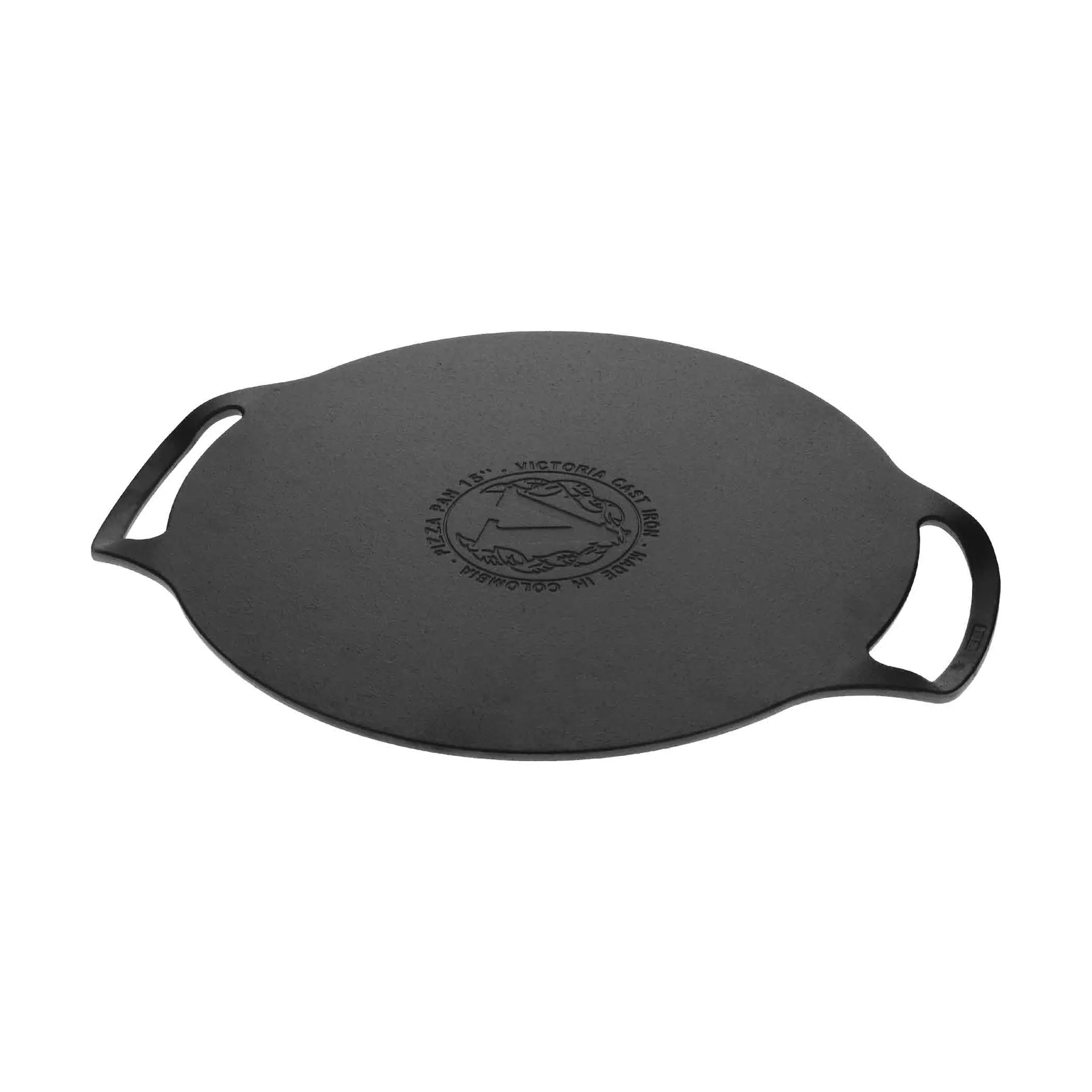Victora pizza pan gjutjärn två handtag enameled, Ø38 cm Victoria