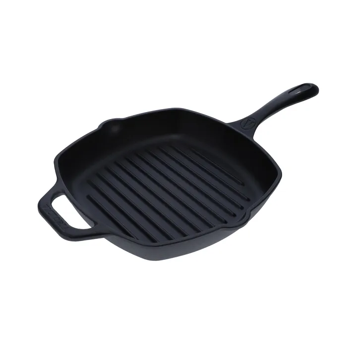 Victoria fyrkantig grillpanna gjutjärn enameled - 44,1x28,4 cm - Victoria