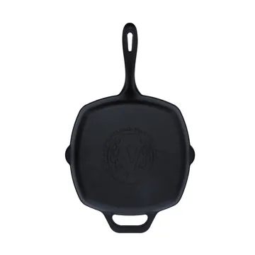 Victoria fyrkantig grillpanna gjutjärn pre-seasoned - 44,1x28,4 cm - Victoria