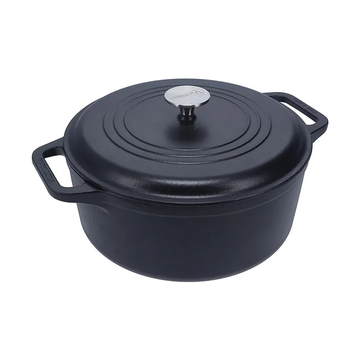 Victoria gryta gjutjärn enameled - 6,6 L - Victoria