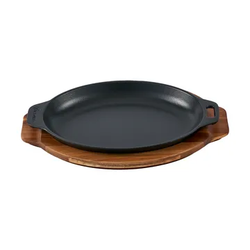 Victoria ovalt serveringsfat akaciaträ - 29,4x19 cm - Victoria