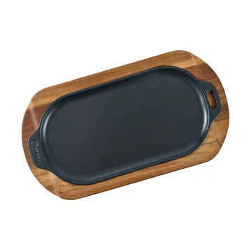 Victoria ovalt serveringsfat enameled - 29,4x19 cm - Victoria