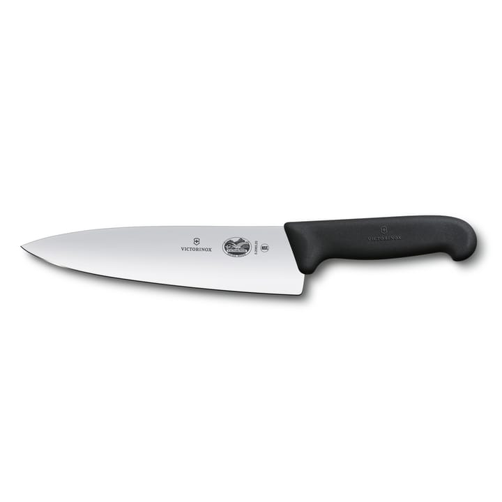Fibrox kockkniv extra bred 20 cm, Rostfritt stål Victorinox