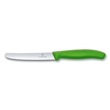 Victorinox Swiss Classic korv-/tomatkniv 11 cm Grön