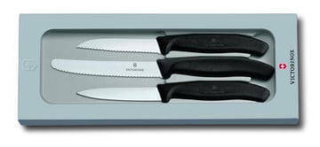 Victorinox Victorinox grönsaks- & skalknivset 3 delar Svart