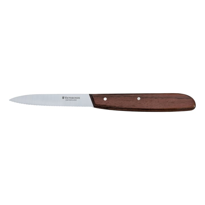 Victorinox skalkniv vågig 10 cm, Furu Victorinox