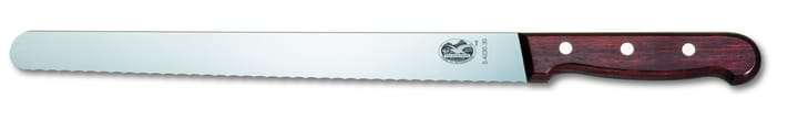 Victorinox skinkkniv vågtandad 25 cm, Furu Victorinox