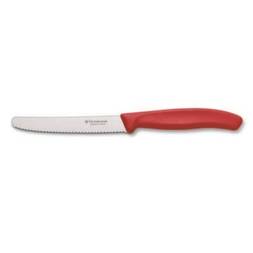 Victorinox Victorinox tomatkniv vågtandad 11 cm Röd