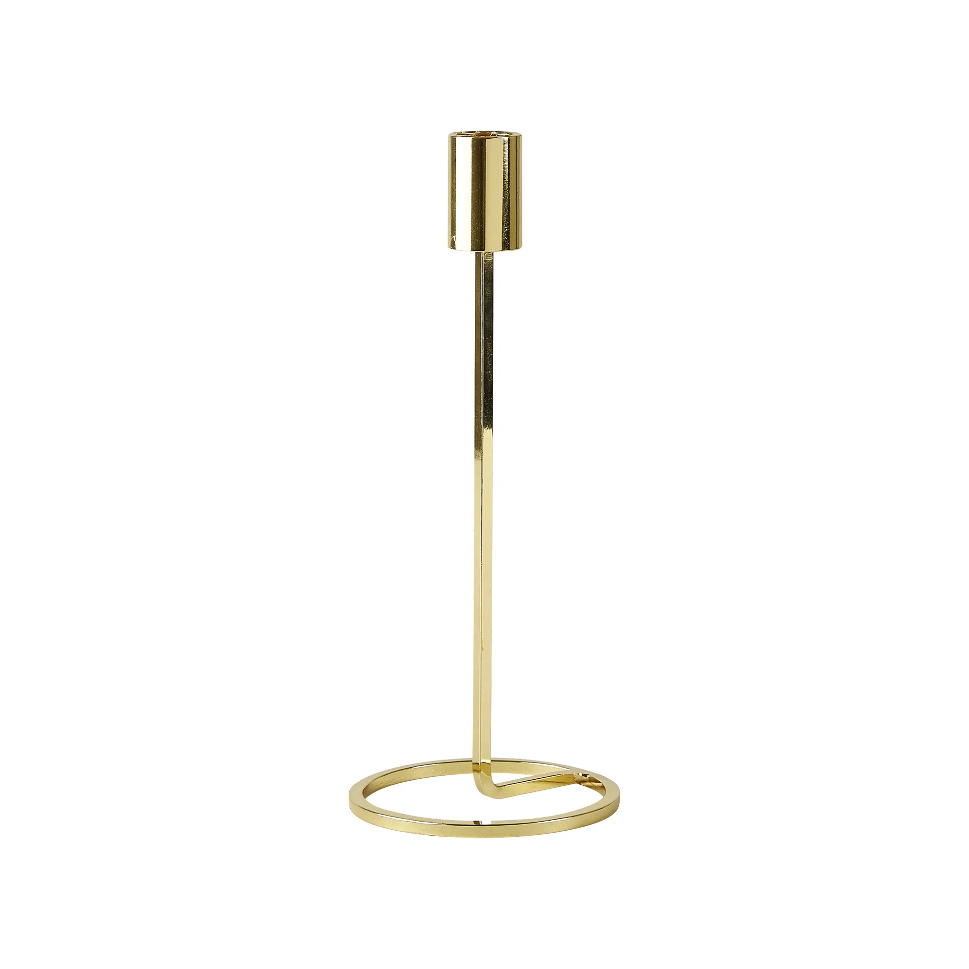 Amat ljusstake 23,5 cm, Guld Villa Collection