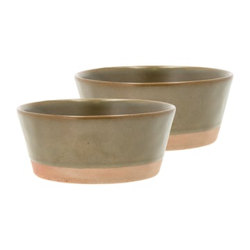 Läs mer om Villa Collection Evig skål Ø15 cm 2-pack Brun