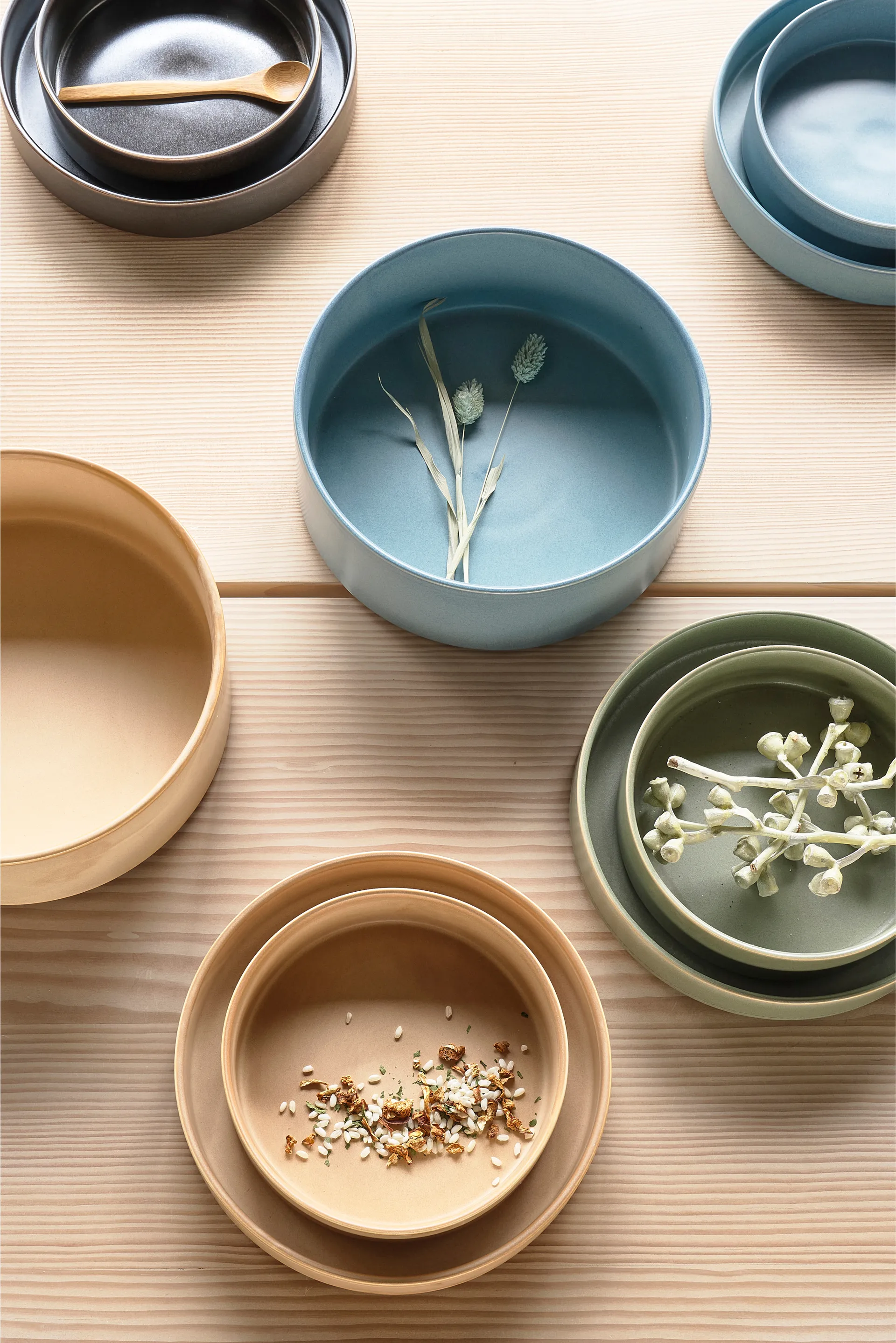 Fjord serveringsfat Ø27,5 cm, Blue Villa Collection