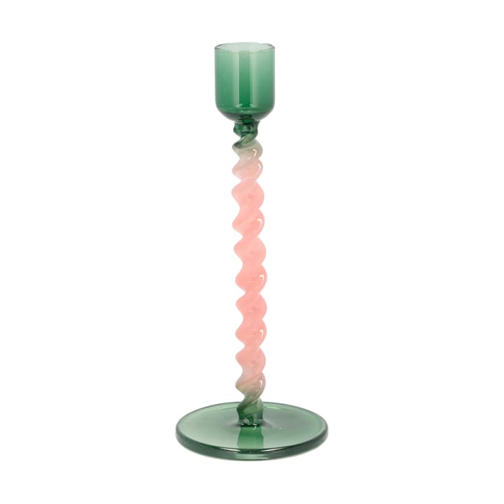 Styles ljusstake 16,3 cm - Green-pink - Villa Collection
