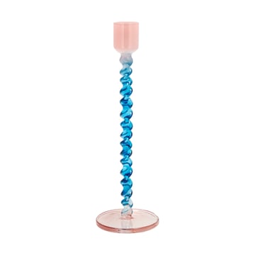Läs mer om Villa Collection Styles ljusstake 20,3 cm Blue-pink