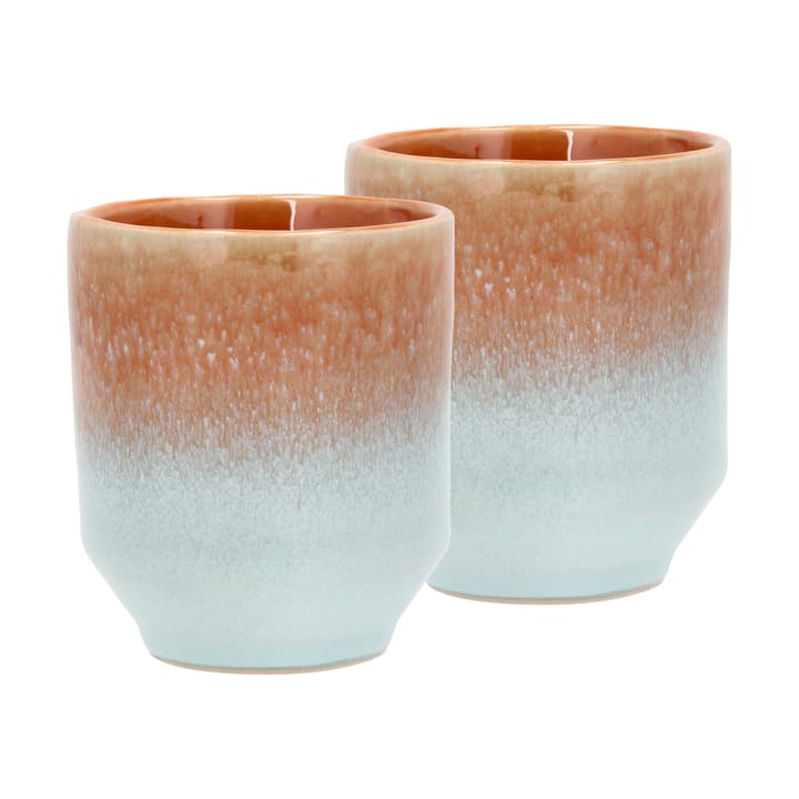 Styles mugg 18 cl 2-pack, Blue-amber Villa Collection