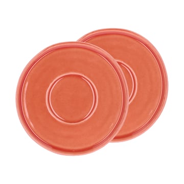 Läs mer om Villa Collection Styles tefat Ø13 cm 2-pack Amber