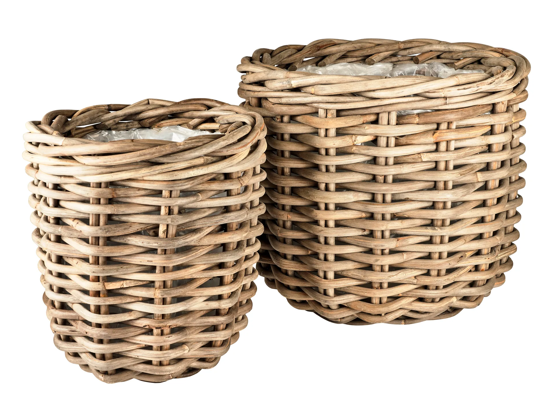 Vida växtbehållare korg 2-pack, Naturrotting Villa Collection