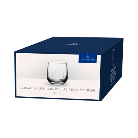 Afina snapsglas, Transparent, 4 cl, 4-pack Villeroy & Boch