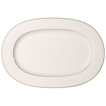 Läs mer om Villeroy & Boch Anmut Gold serveringsfat 41 cm Vit