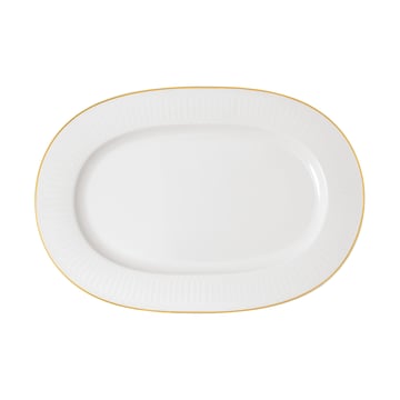 Villeroy & Boch Château Septfontaines serveringsfat 28,5×41,5 cm Vit-guld