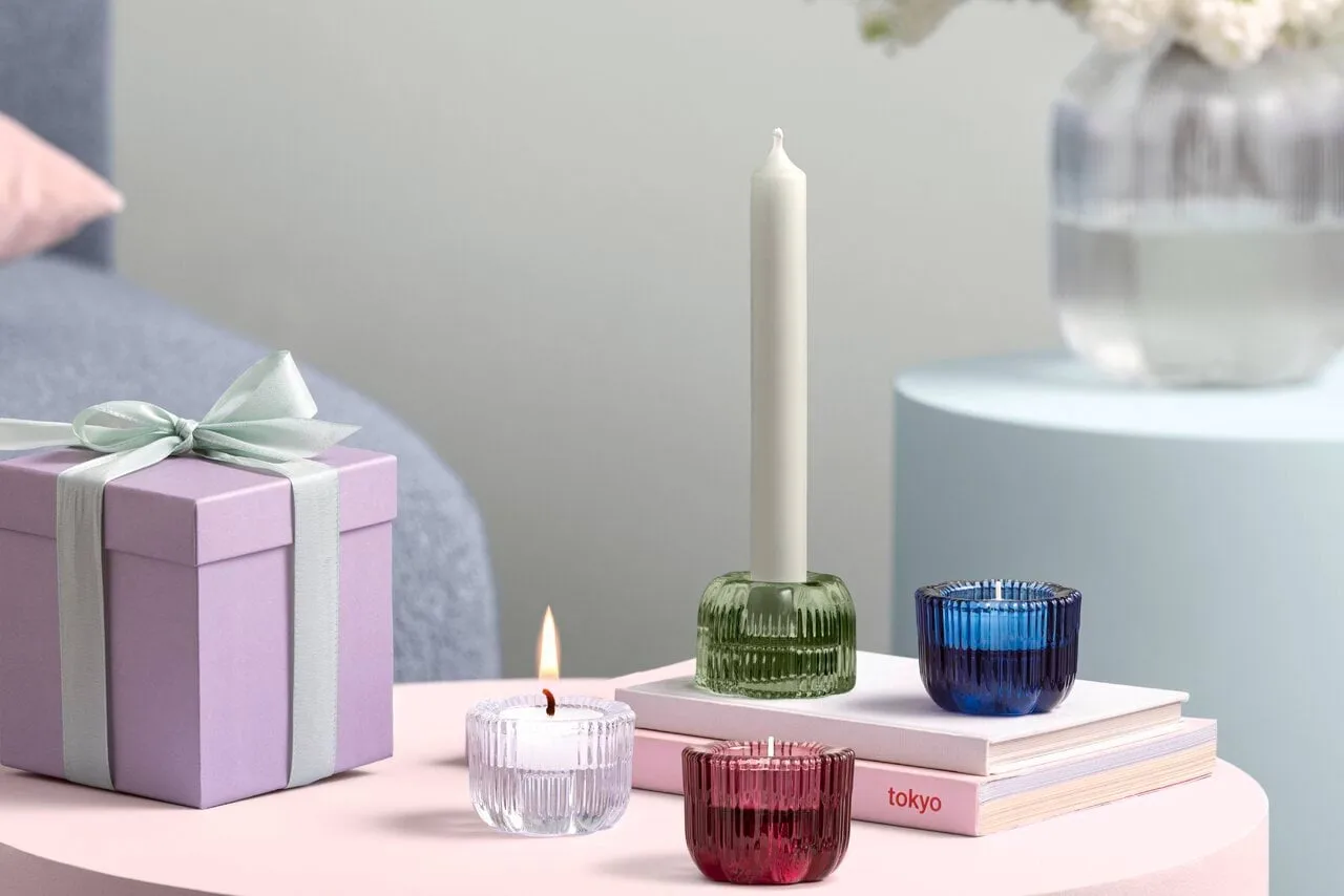 Fleur 2 i 1 ljuslykta, Bleu, Ø6,3 cm Villeroy & Boch
