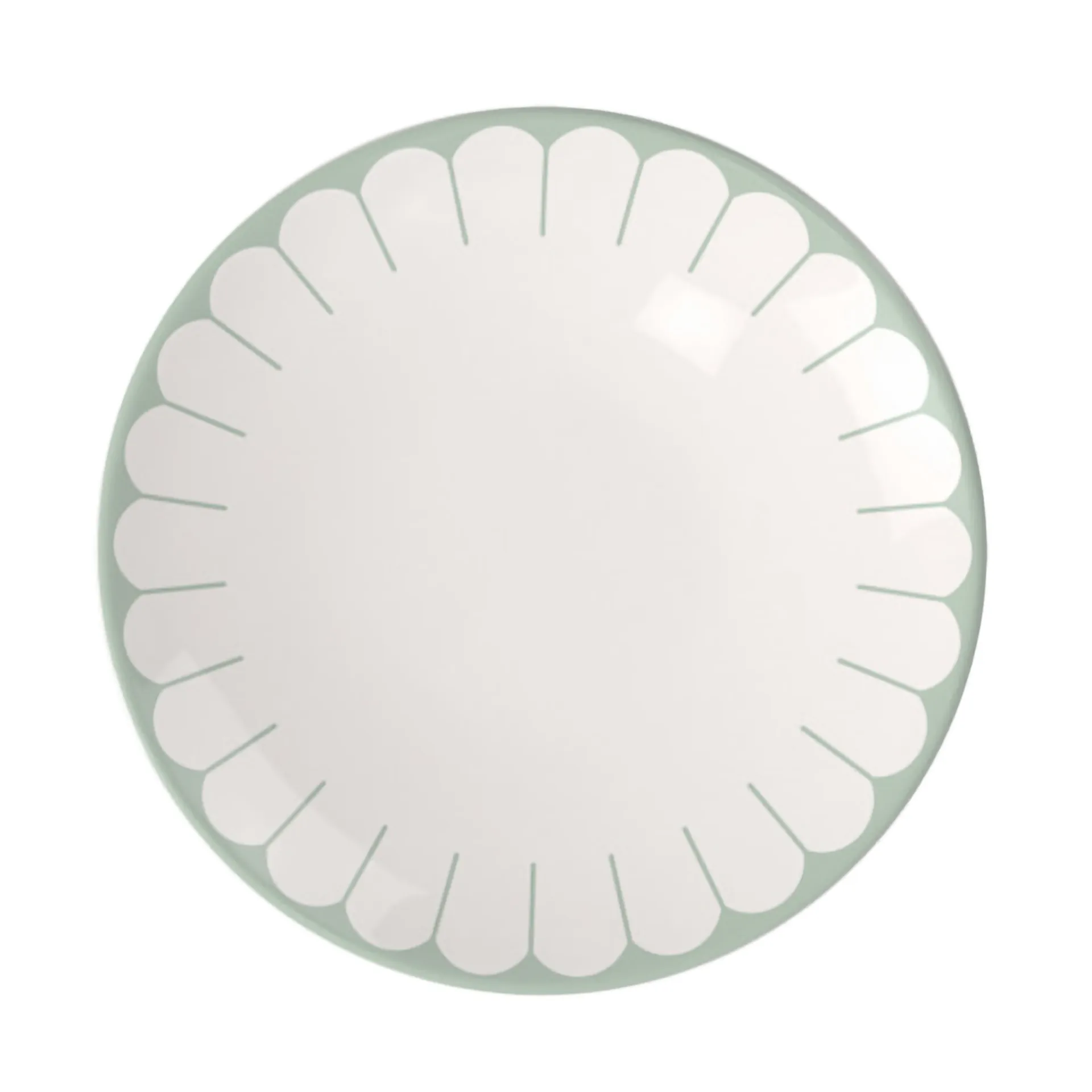 Fleur tallrik Ø21 cm, White-green Villeroy & Boch