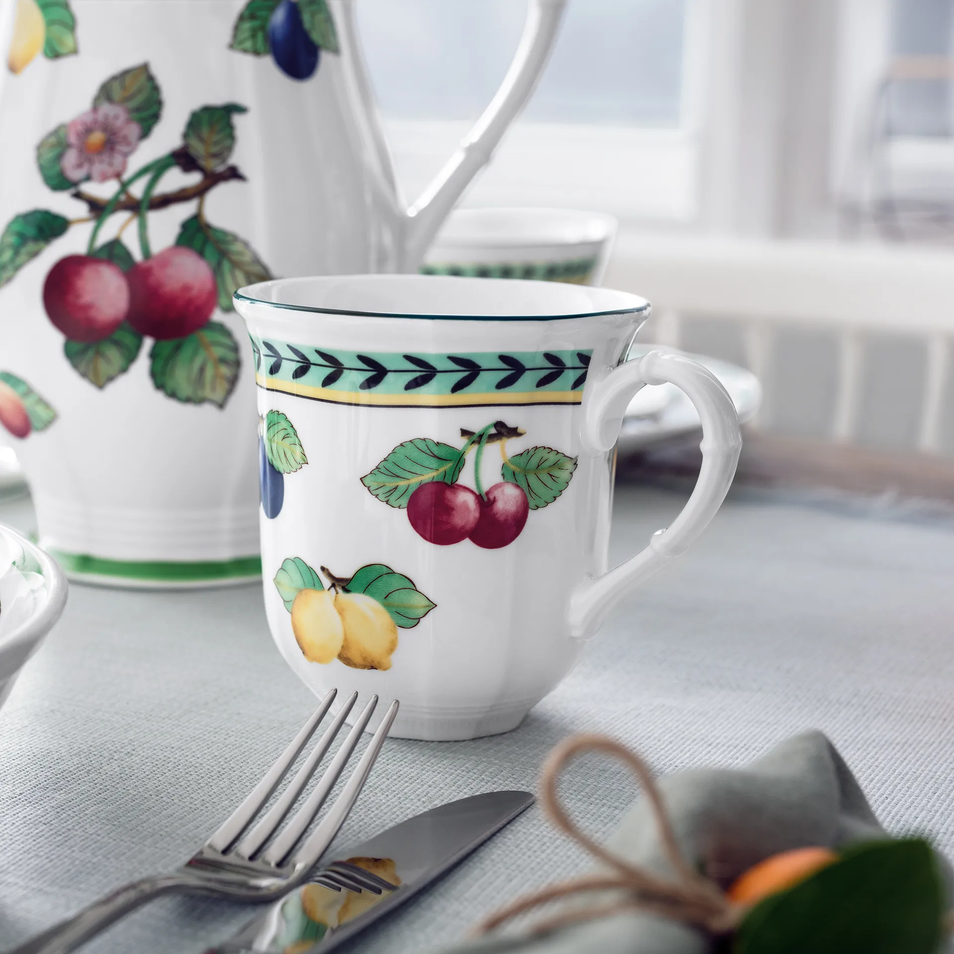 French Garden Fleurence jumbomugg, 48 cl Villeroy & Boch