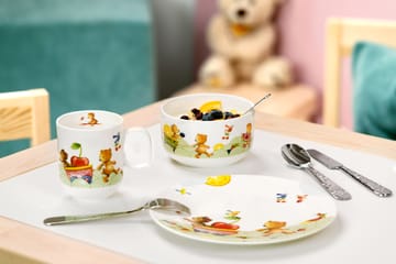 Hungry as a Bear barnservis och bestick - 7 delar - Villeroy & Boch