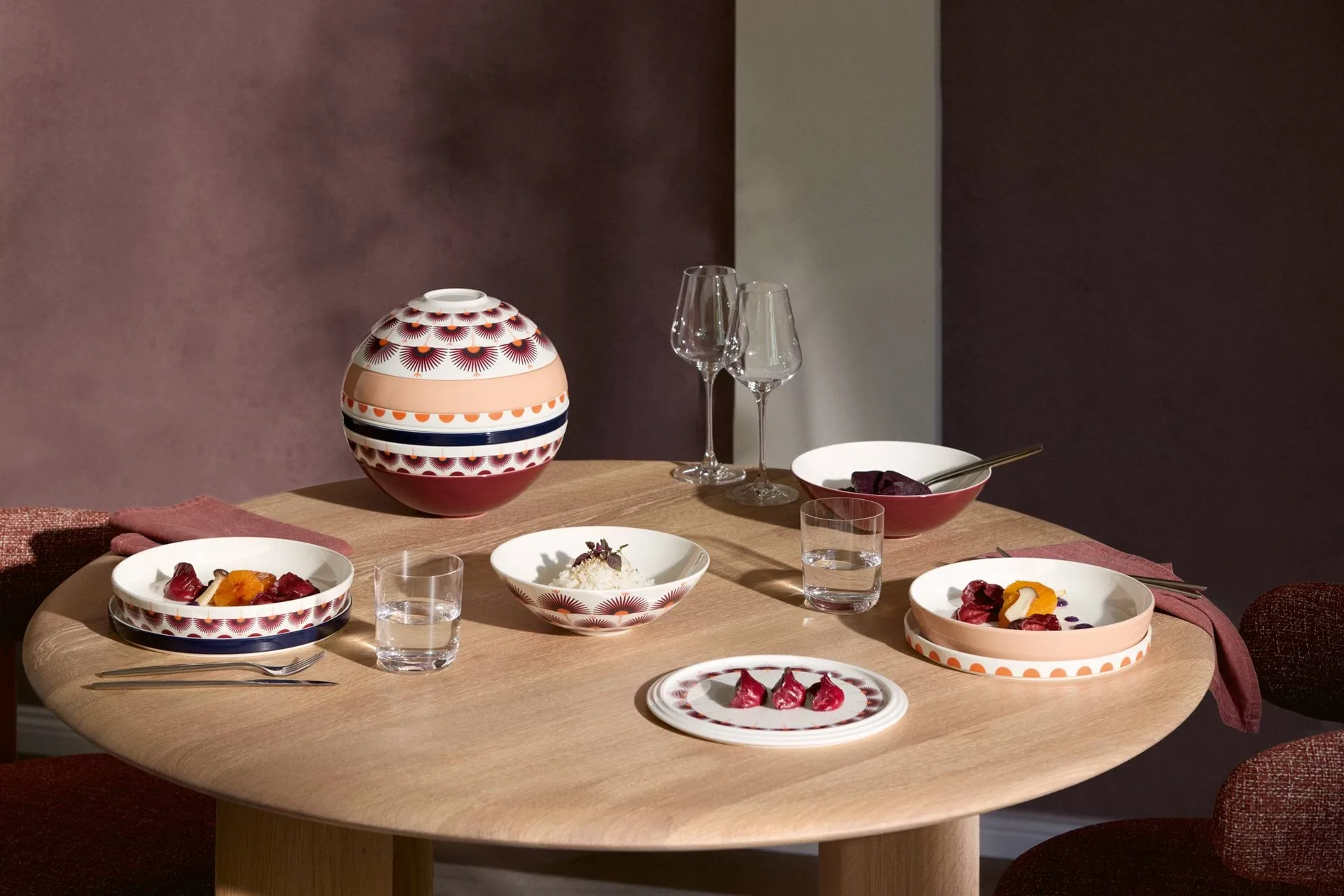 Iconic La Boule servis 7 delar, Kyoto Villeroy & Boch