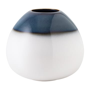Villeroy & Boch Lave Home egg-shaped vas 13 cm Blå-vit