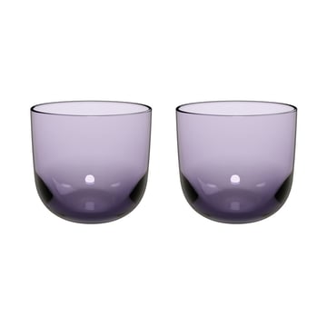 Villeroy & Boch Like vattenglas 28 cl 2-pack Lavender