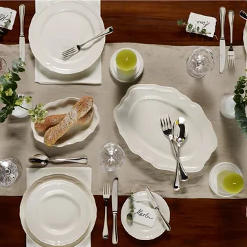 Manoir serveringsfat 37 cm - Vit - Villeroy & Boch