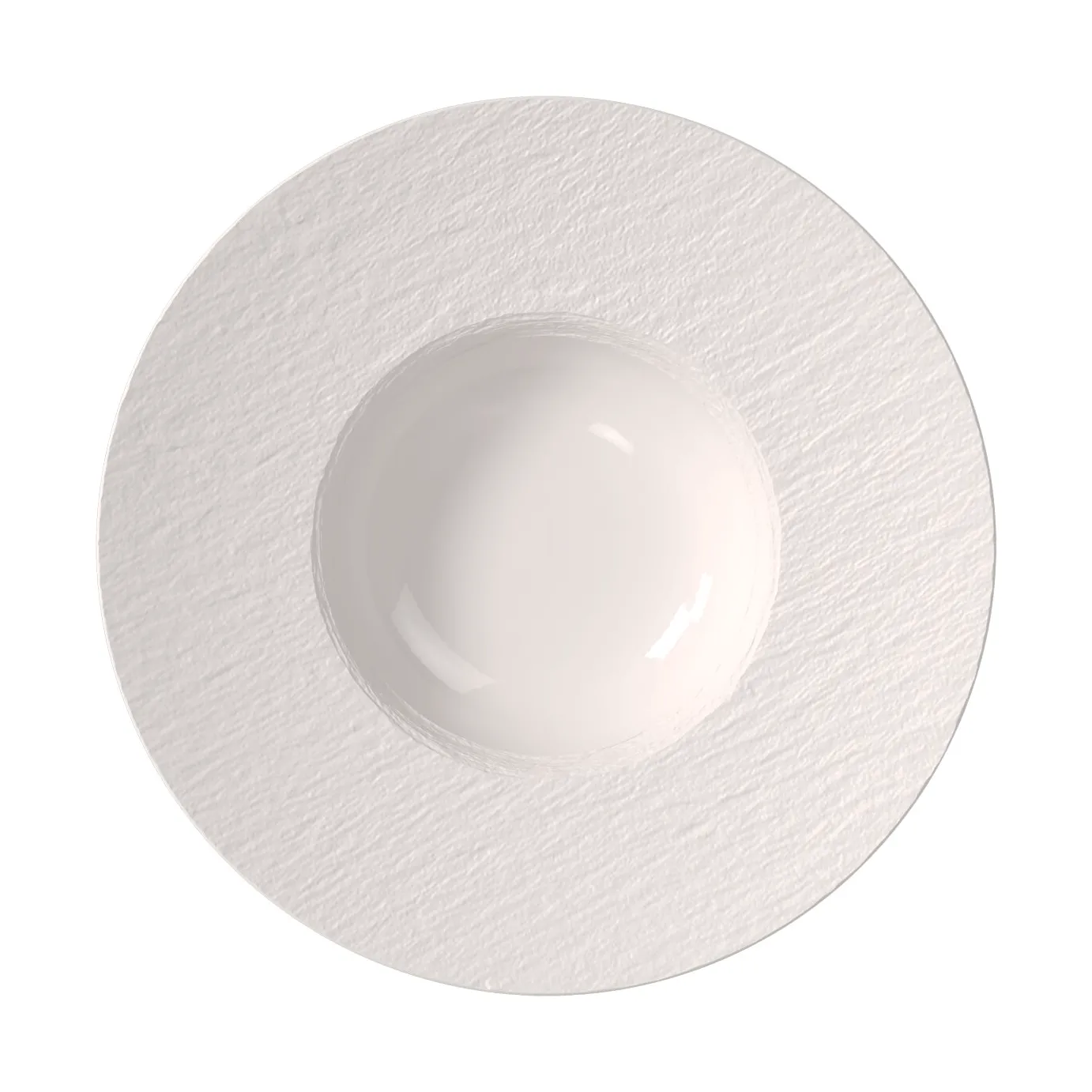 Manufacture Ice pastatallrik, Vit, Ø28 cm Villeroy & Boch