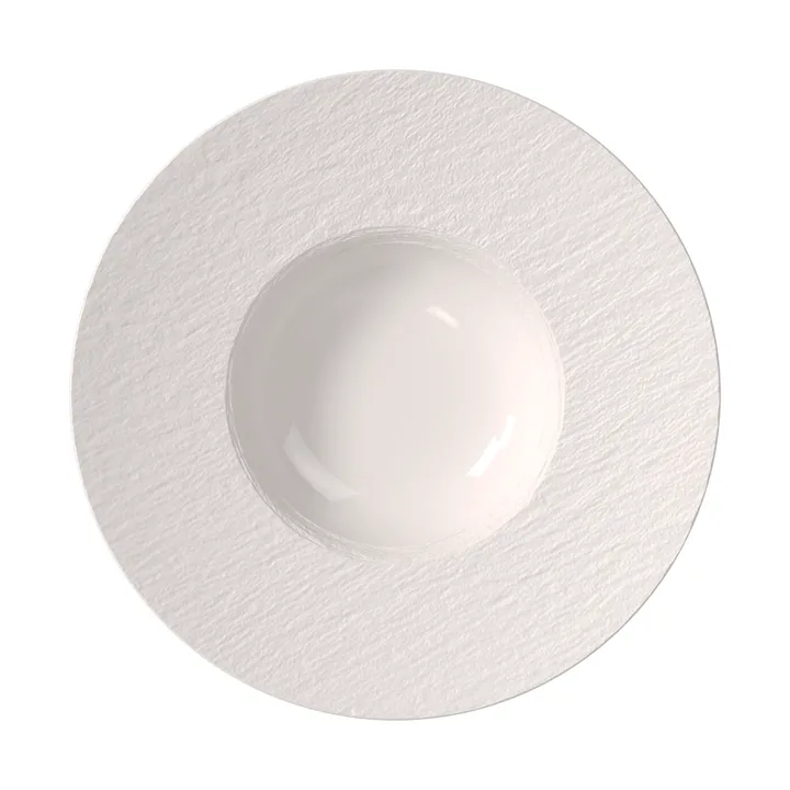 Manufacture Ice pastatallrik - Vit, Ø28 cm - Villeroy & Boch