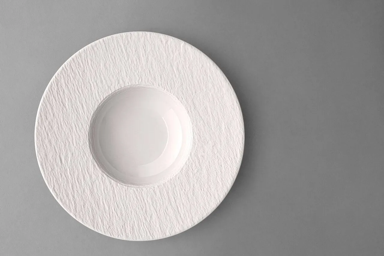Manufacture Ice pastatallrik, Vit, Ø28 cm Villeroy & Boch