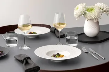 Manufacture Ice pastatallrik - Vit, Ø28 cm - Villeroy & Boch