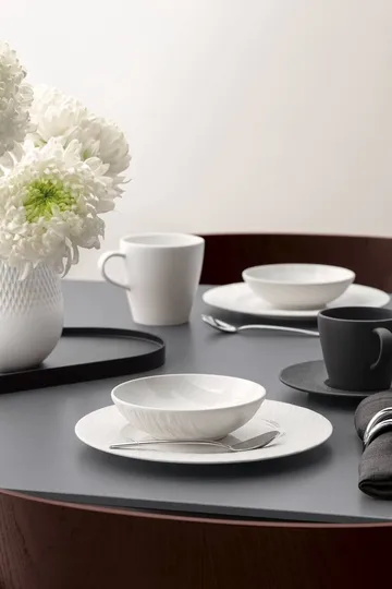 Manufacture Ice tallrik - Vit, Ø21,7 cm - Villeroy & Boch