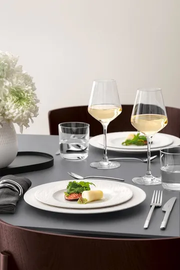 Manufacture Ice tallrik - Vit, Ø21,7 cm - Villeroy & Boch
