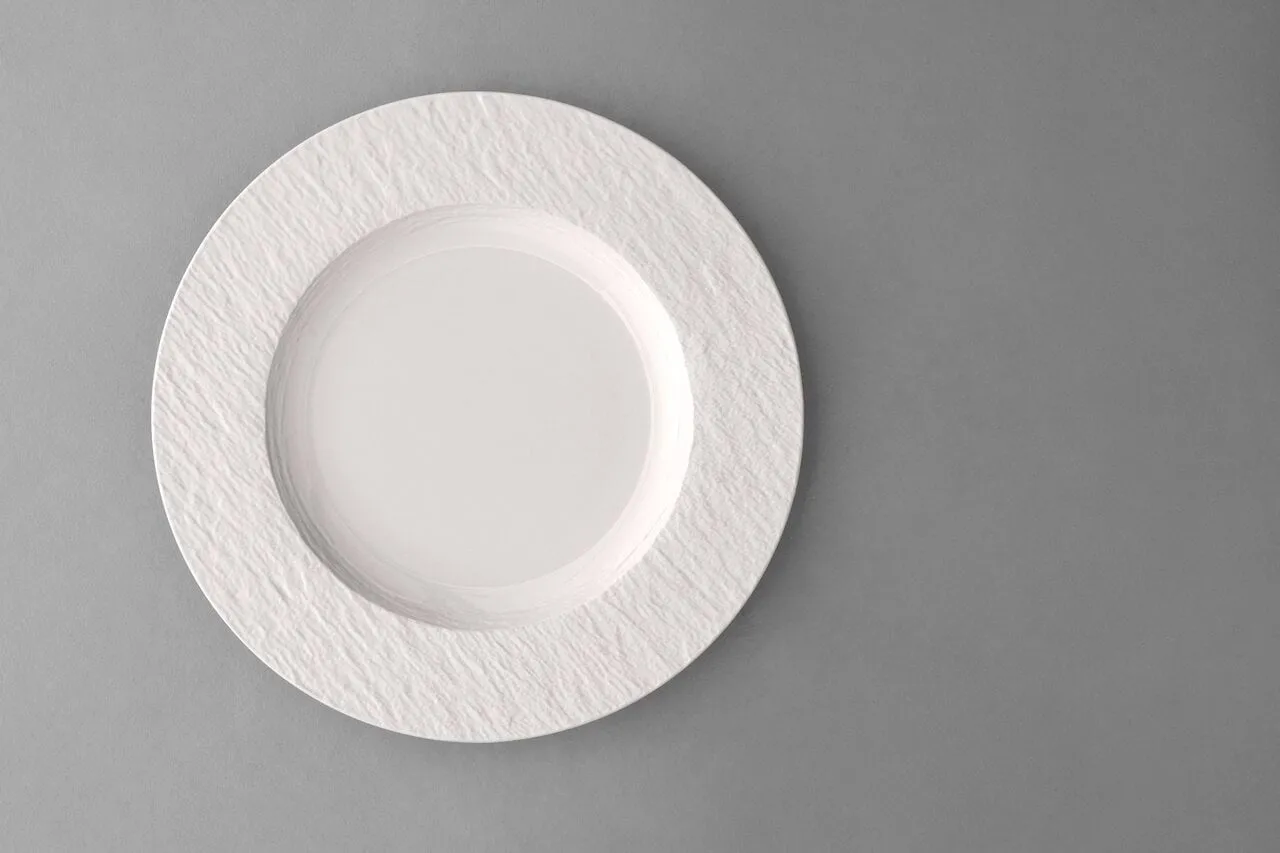 Manufacture Ice tallrik, Vit, Ø27,1 cm Villeroy & Boch